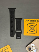 Crocodile Pattern Silicone Straps